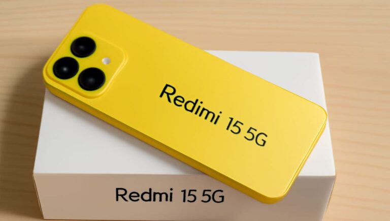 Redmi 15 5G unboxing with accessories