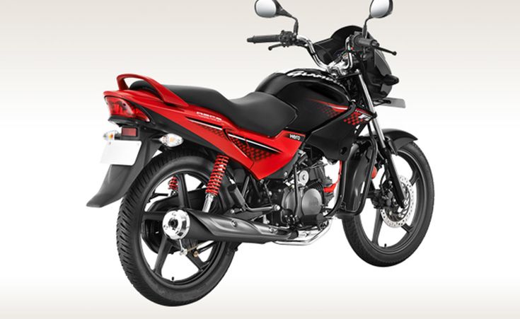 Hero Glamour X 125 features infographic highlighting mileage, engine specs, and design