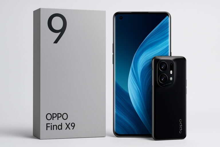 Oppo Find X9 Pro AMOLED display with curved edges